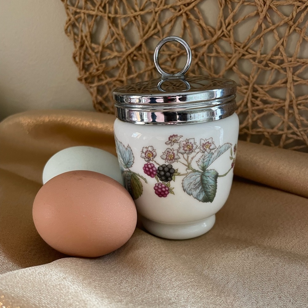Royal Worcester egg coddler produced in the 1950’s